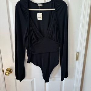 Free People black bodysuit NWT